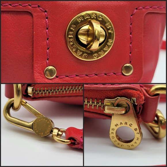 Marc By Marc Jacobs Gold Turnlock Crossbody Bag - Picture 11 of 12